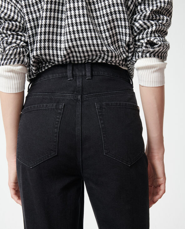 Jean mom taille haute noir - Pimkie