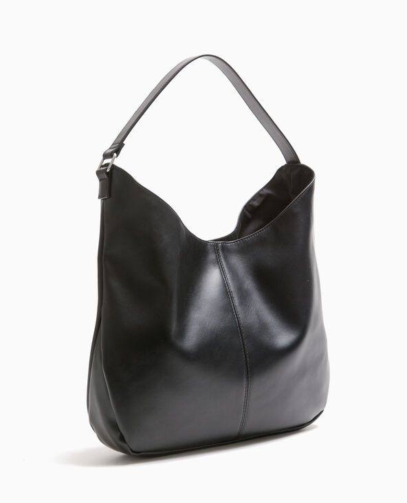 Grand sac en simili noir - Pimkie