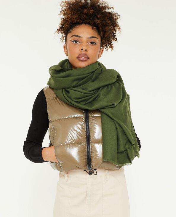 Grande étole vert kaki - Pimkie