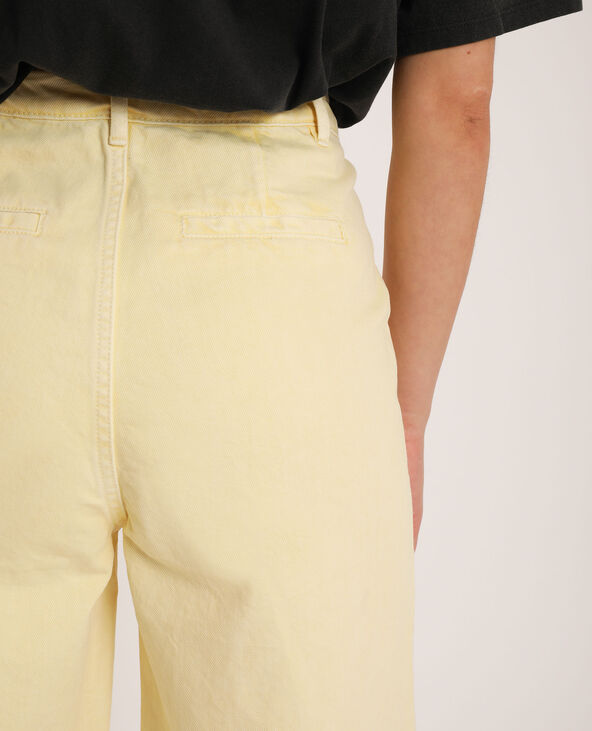 Jean wide leg jaune - Pimkie