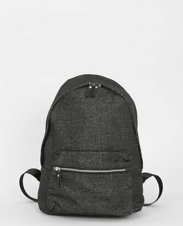 Sac à dos lurex noir - Pimkie