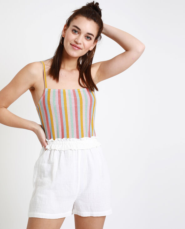 Body multicolore orange - Pimkie