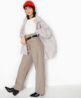 Pantalon Femme t Taille Haute Noir Blanc Beige Pimkie