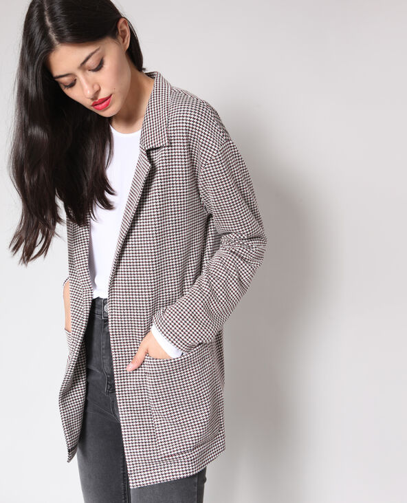 Blazer imprimé noir - Pimkie