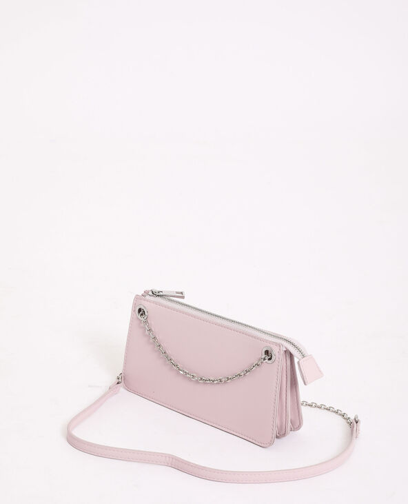 Petit sac en simili cuir violet - Pimkie