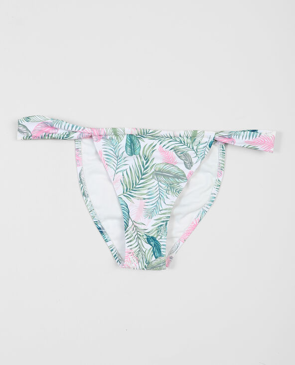 Bas de maillot de bain brésilien blanc - Pimkie