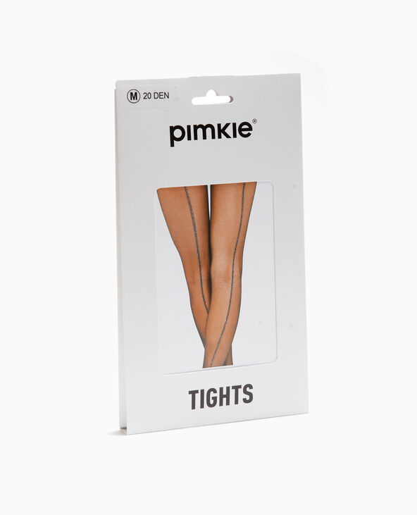 Collants semi-opaques avec lurex noir - Pimkie