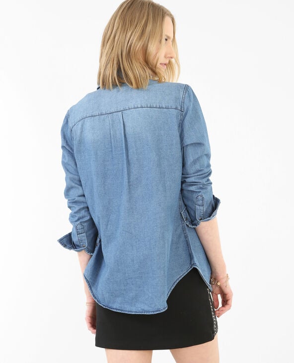Chemise jean bleu - Pimkie
