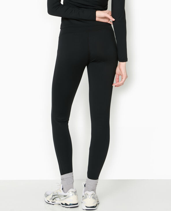 Legging en maille extensible et sculptante noir - Pimkie