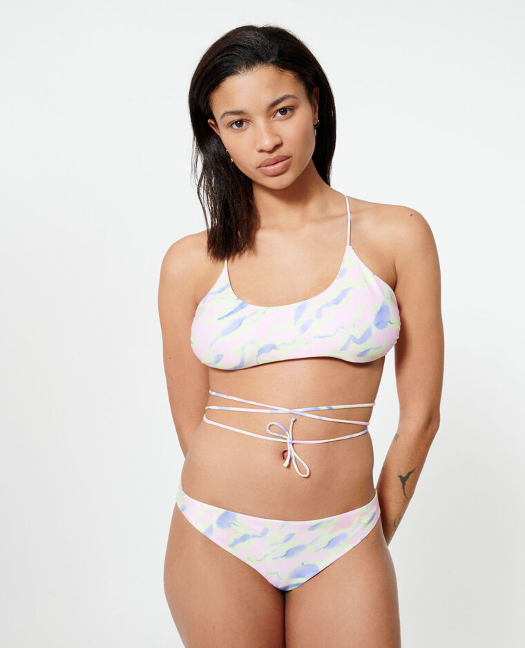 Haut de maillot de bain bandeau rouge - Pimkie