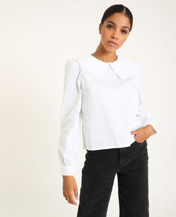 Chemise grand col