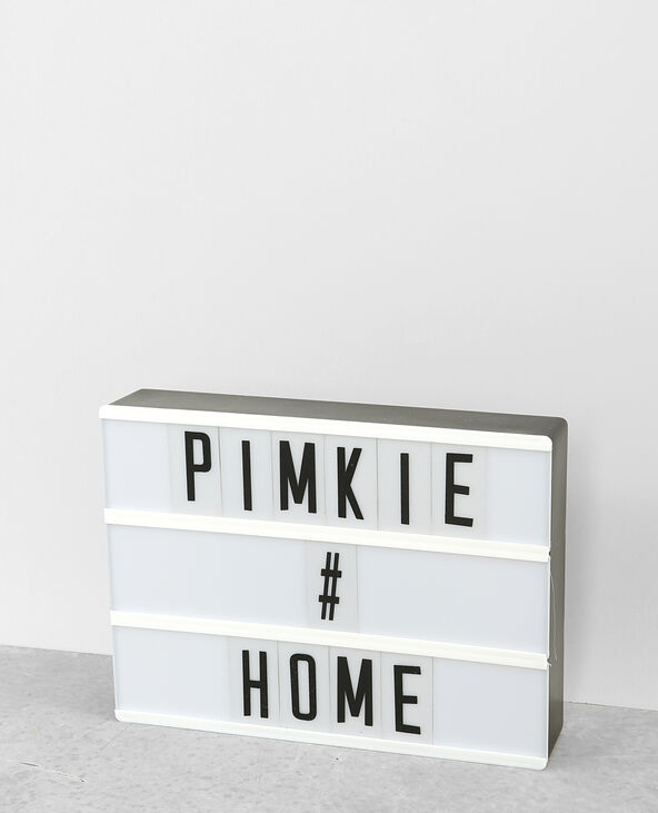 Lightbox A4 écru - Pimkie