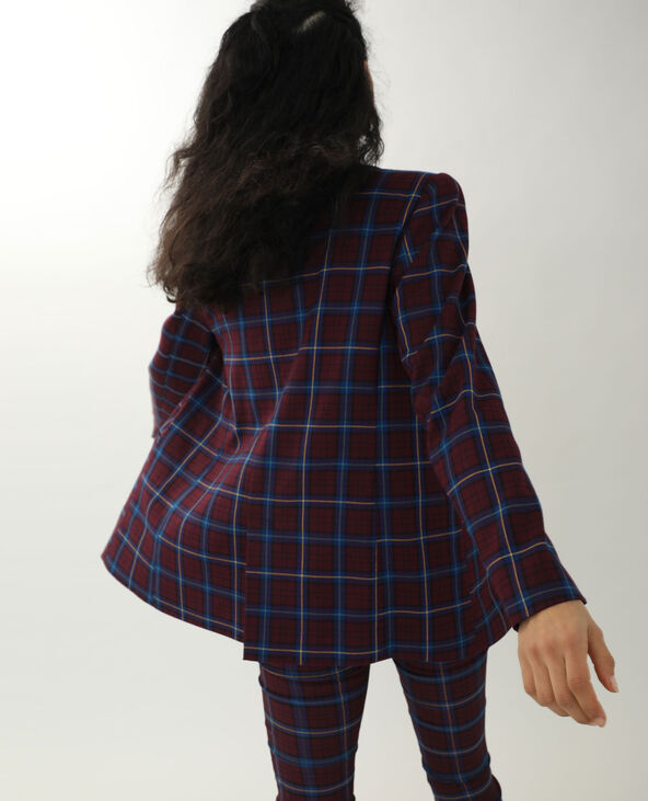 Veste longue bordeaux - Pimkie
