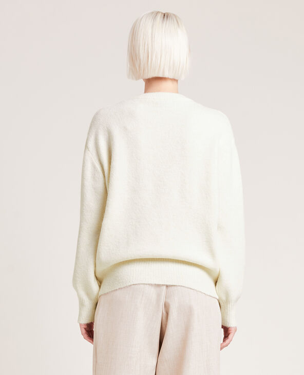 Pull en maille blanc - Pimkie