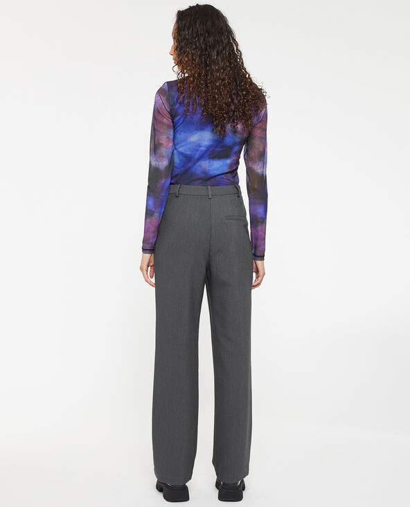 Pantalon droit city gris foncé - Pimkie