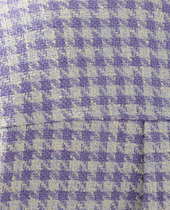 Surchemise en tweed lilas - Pimkie