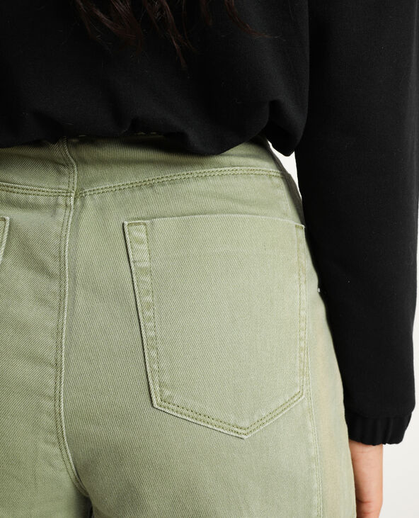 Pantalon slouchy vert de gris - Pimkie