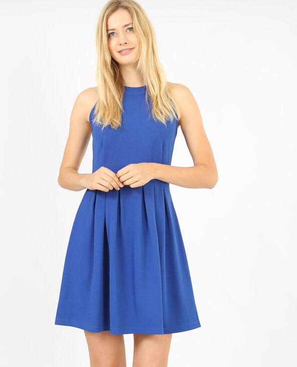 Robe bleu patineuse top