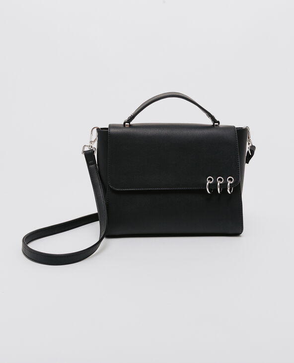 Sac cartable à anneaux argenté - Pimkie