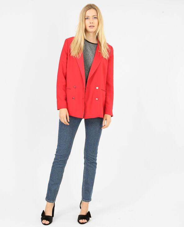 Blazer fluide rouge - Pimkie