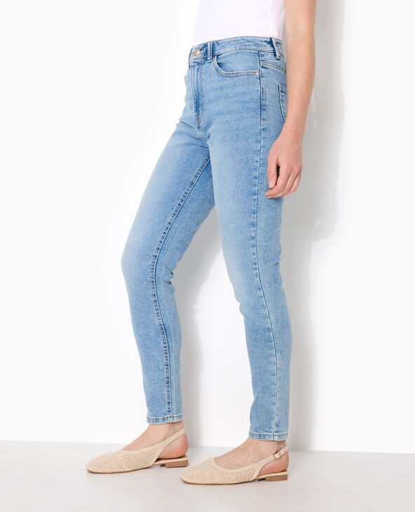 Jean skinny taille haute bleu - Pimkie