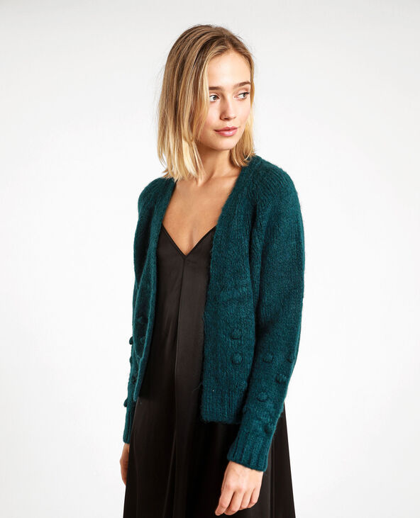 Gilet court épais bleu - Pimkie