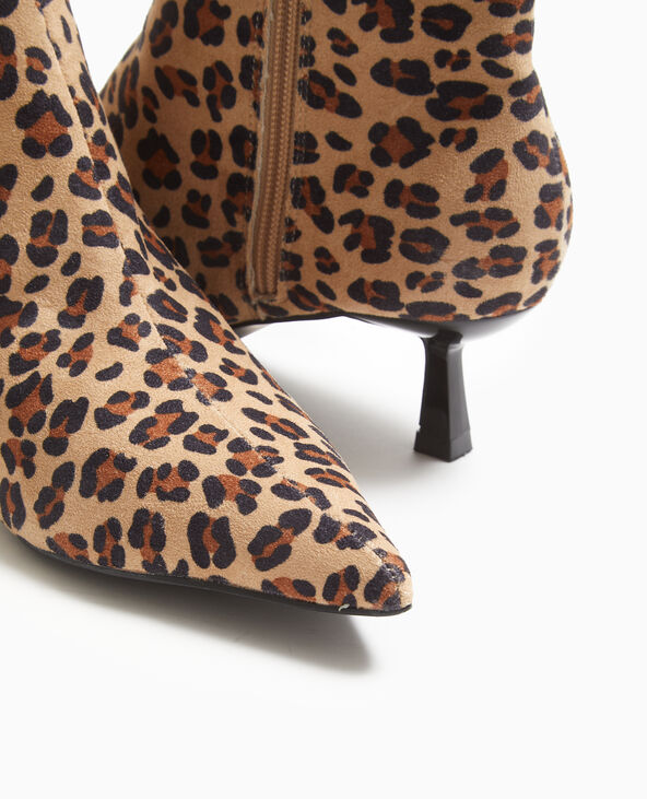 Boots pointues petits talons beige - Pimkie
