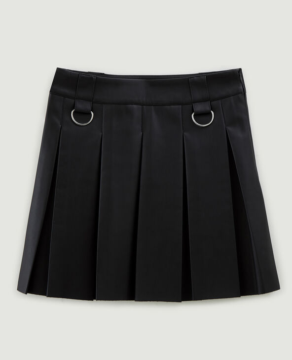 Jupe plissée sales simili cuir pimkie