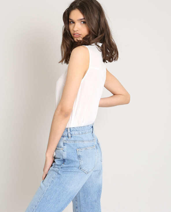 Chemise sans manches blanc - Pimkie