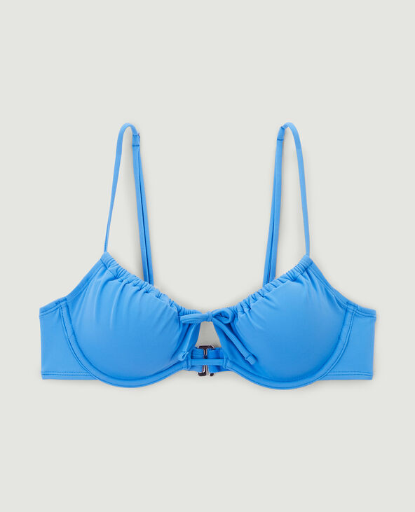 Haut de maillot de bain corbeille bleu - Pimkie