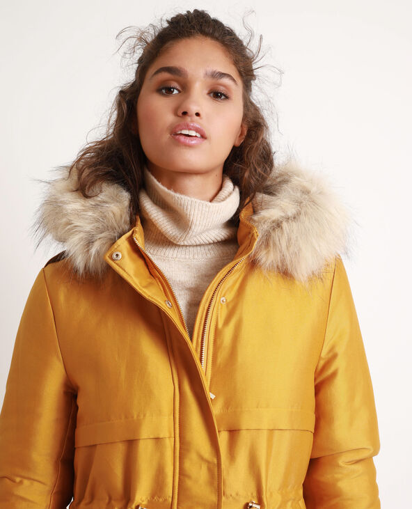 Parka chaude jaune ocre - Pimkie