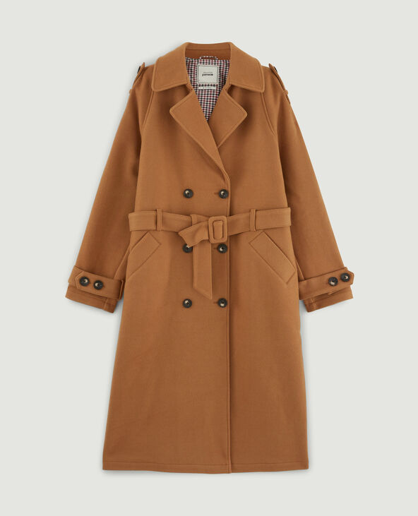 Manteau long camel pimkie 2025