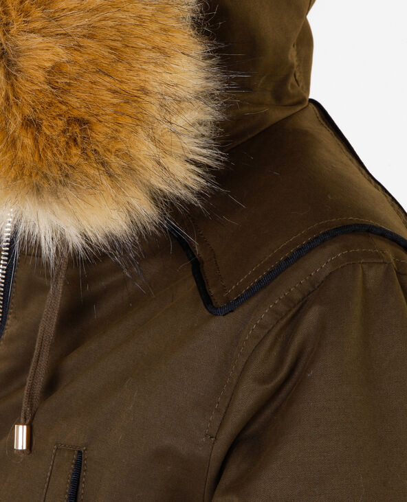 Parka capuche marron - Pimkie