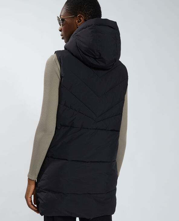Doudoune matière 100% recyclée noir - Pimkie