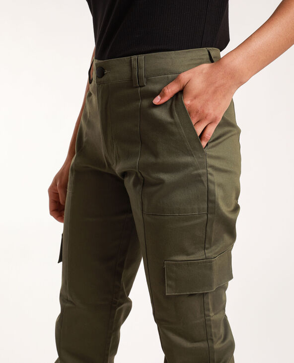 Pantalon cargo taupe - Pimkie