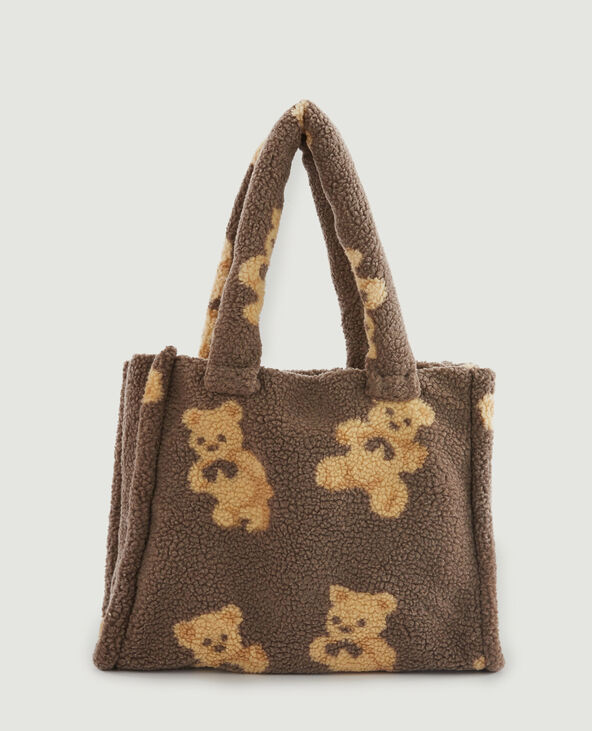 Cabas nounours marron - Pimkie