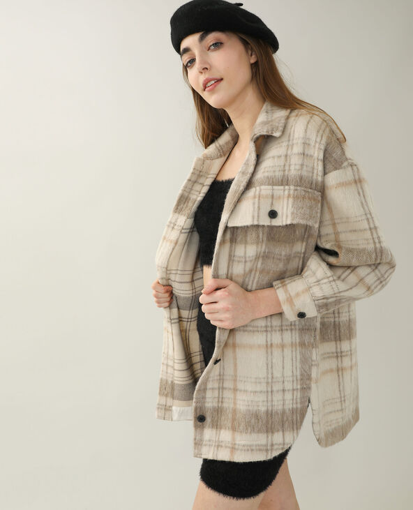 Surchemise femme beige deals