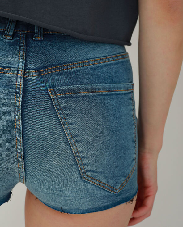 Short en jean bleu - Pimkie