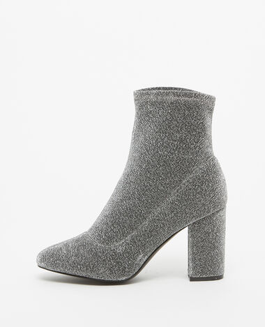 Boots à talons argenté - Pimkie