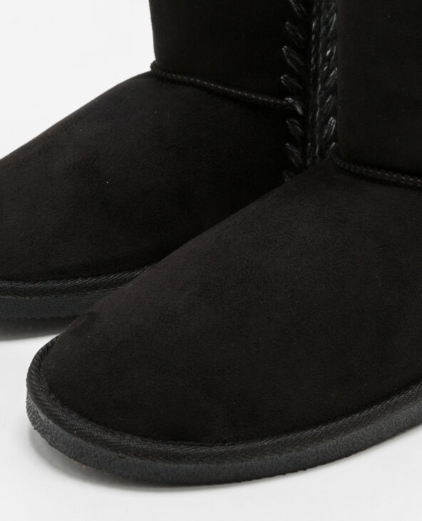 Bottes fourrées noir - Pimkie
