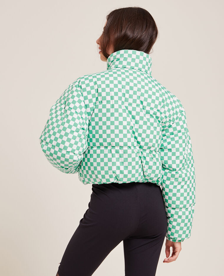 Doudoune courte vert - Pimkie