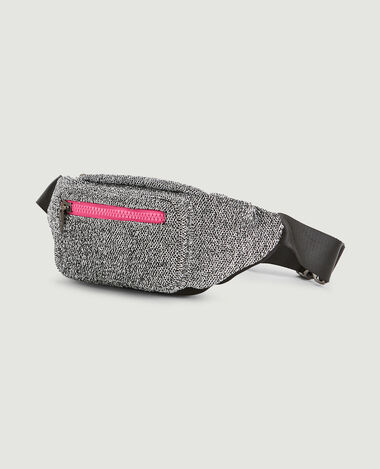 Sac banane métallisé argenté - Pimkie