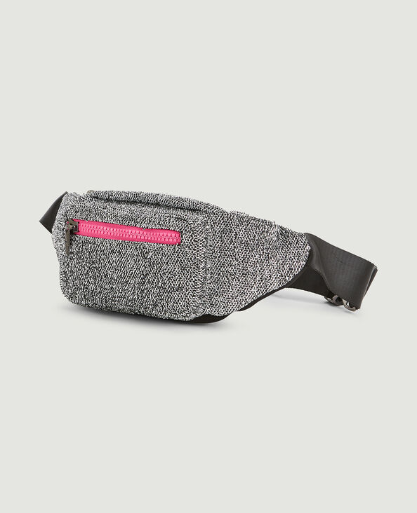Sac banane métallisé argenté - Pimkie