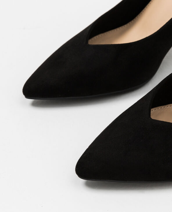 Escarpins à décolleté V noir - Pimkie