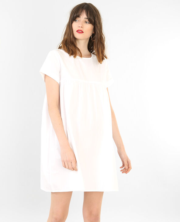 Robe babydoll blanche 2025