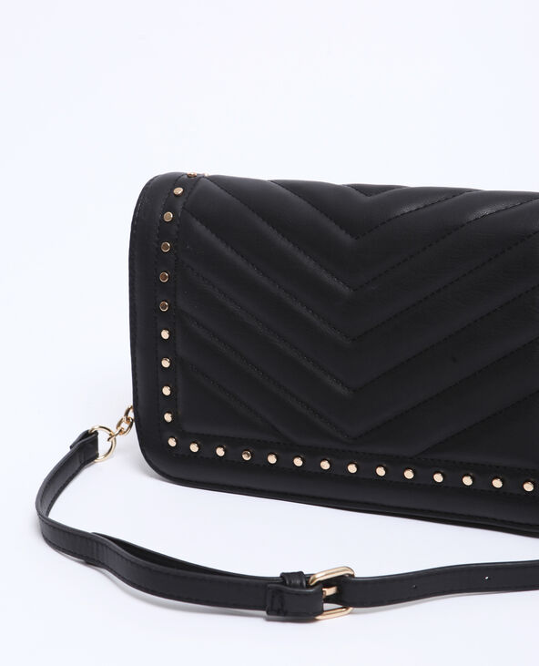 Sac matelassé noir - Pimkie