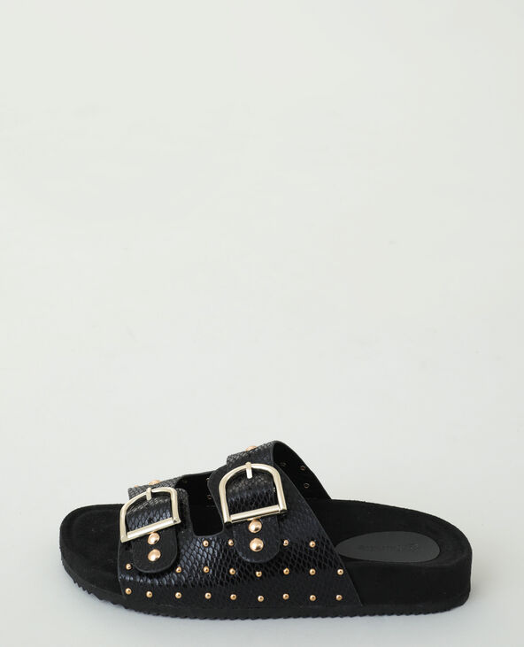 Mules effet croco clout es Pimkie