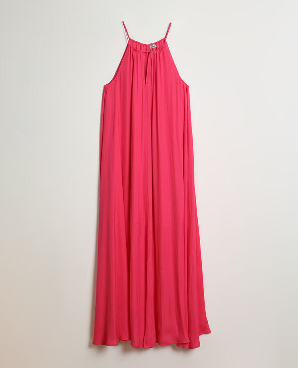 Robe longue rose fuchsia - Pimkie