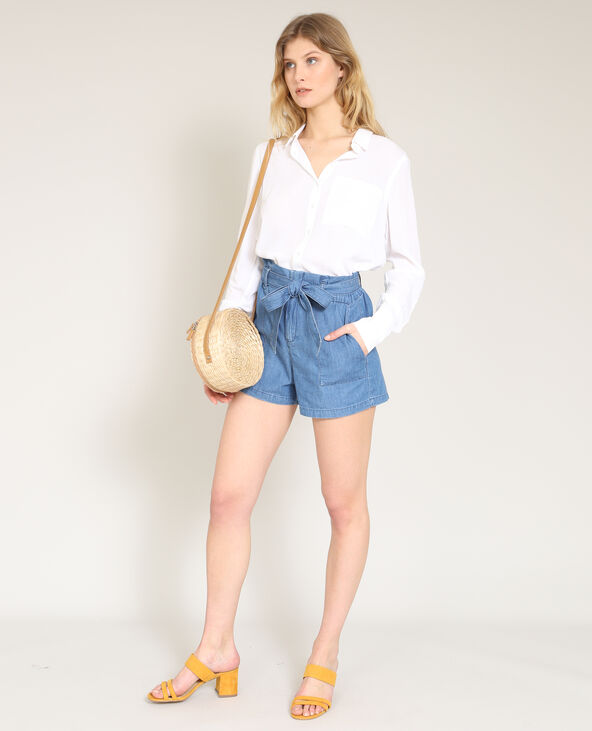 Chemise basique blanc - Pimkie