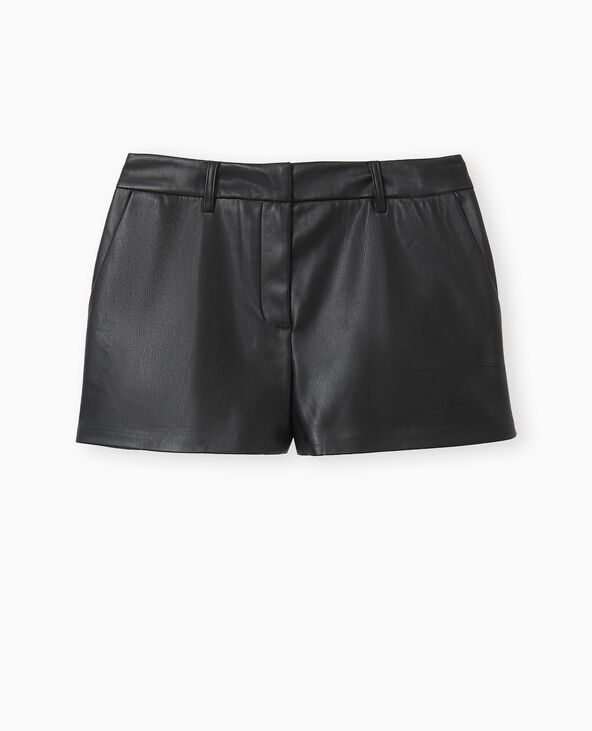 Short court en simili court noir - Pimkie